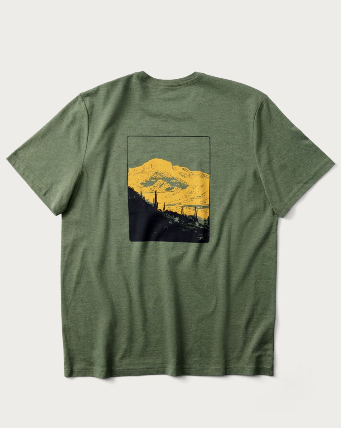 Down The River T-Shirt, Colour: FATIGUE, Size: S