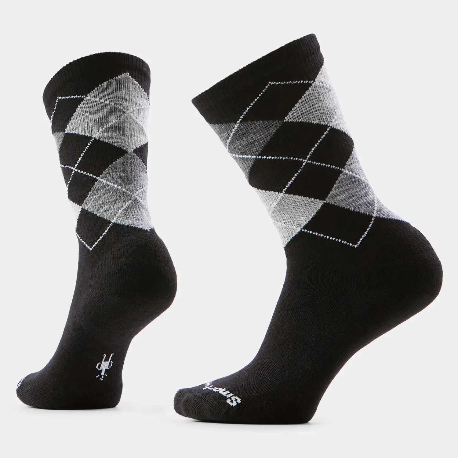 Everyday Diamond Jim Crew Socks, Colour: BLACK, Size: M