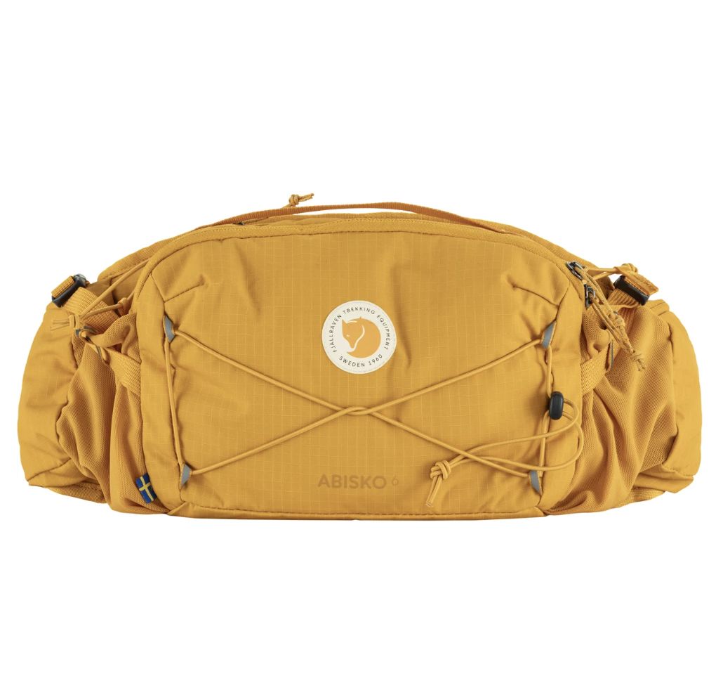 Abisko Hip Pack 6, Colour: Mustard Yellow, Size: One Size