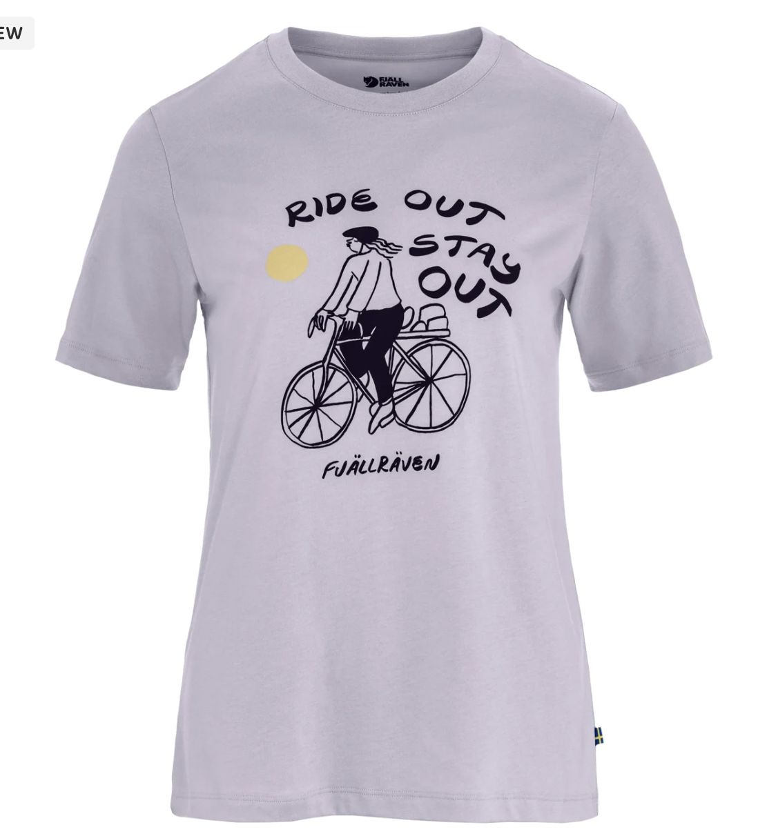 Hoja Iväg T-shirt W, Colour: Lavender Mist, Size: XS