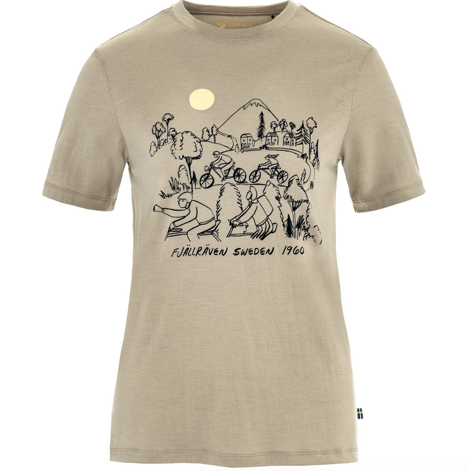 Hoja Lugnt Wool T-shirt W