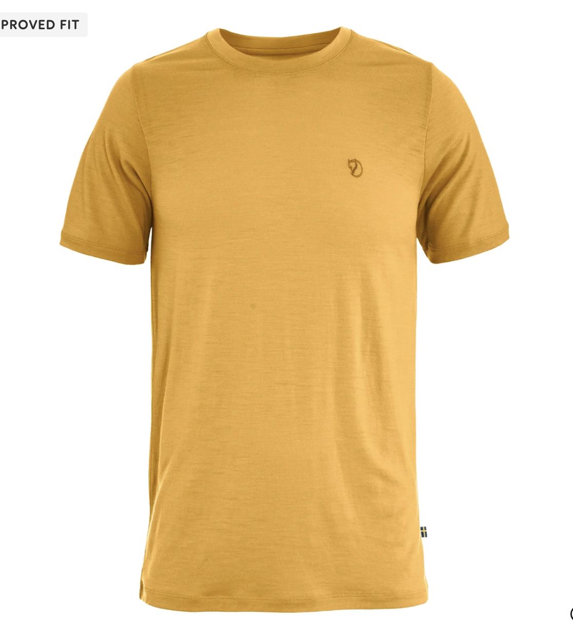 Abisko Wool SS M, Colour: Ochre, Size: M