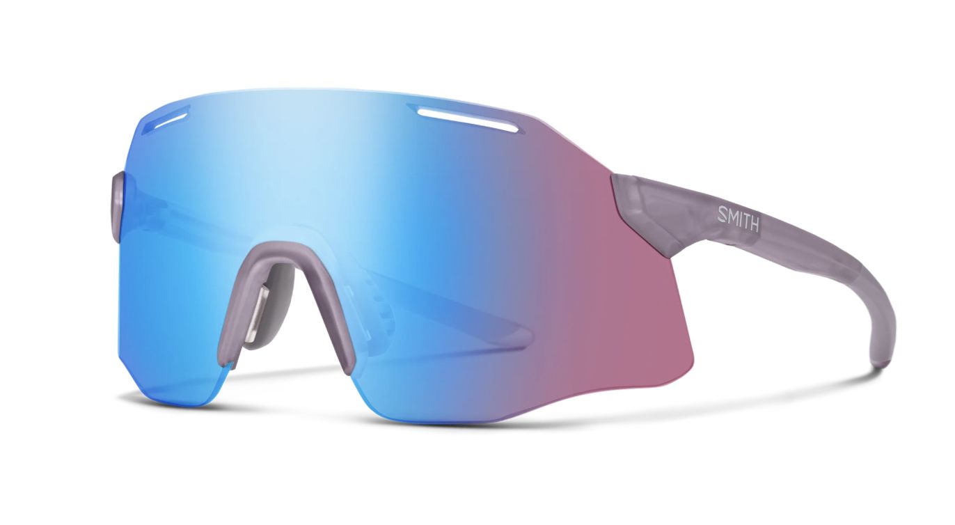 Vert, Colour: Matte Meteorite Crystal, Lens Tint: ChromaPop Low Light Rose Blue Mirror