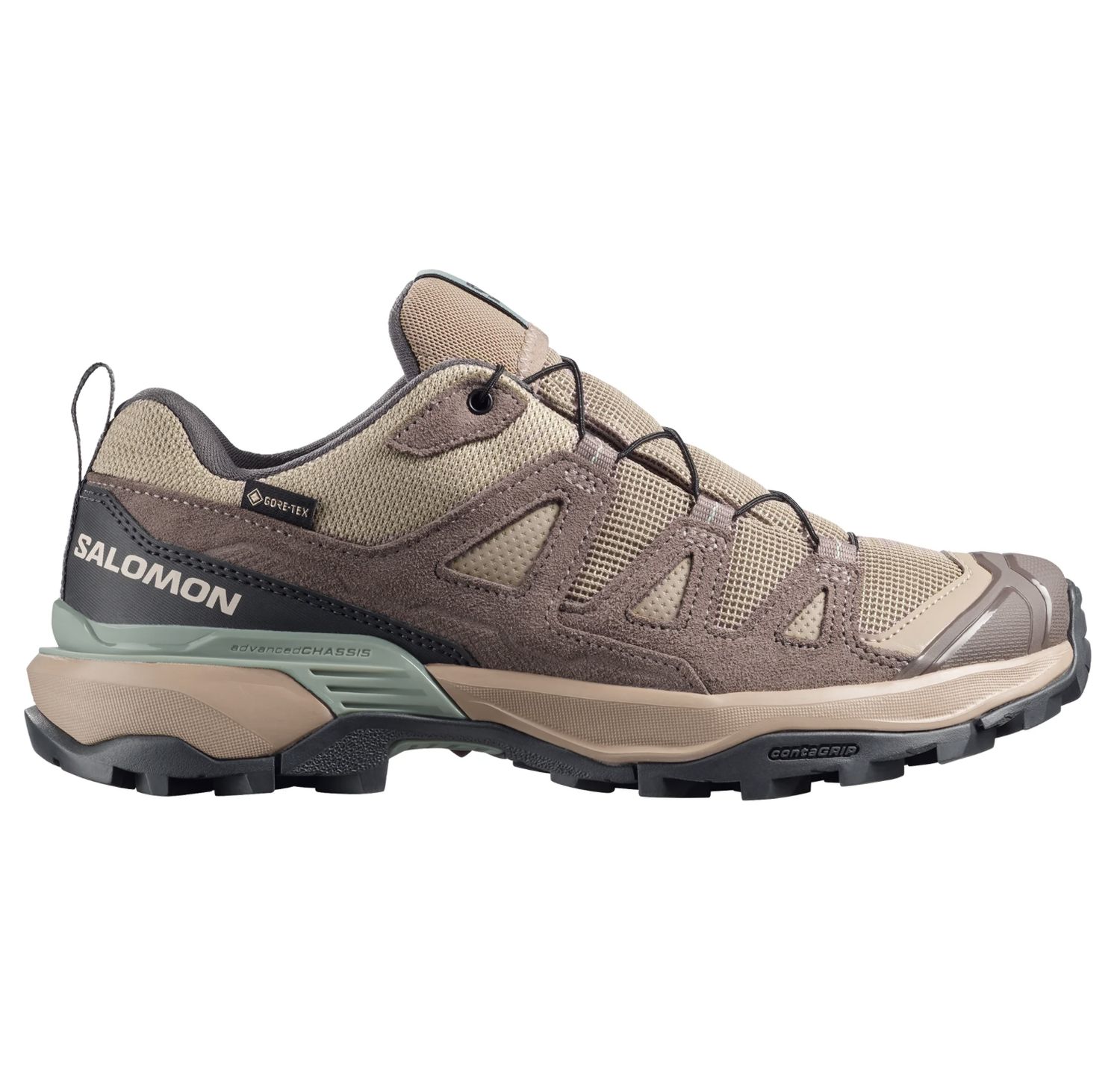 SHOES X ULTRA 360 LTR GTX W Dsrtan/Iron, Size: 5.5 Women's