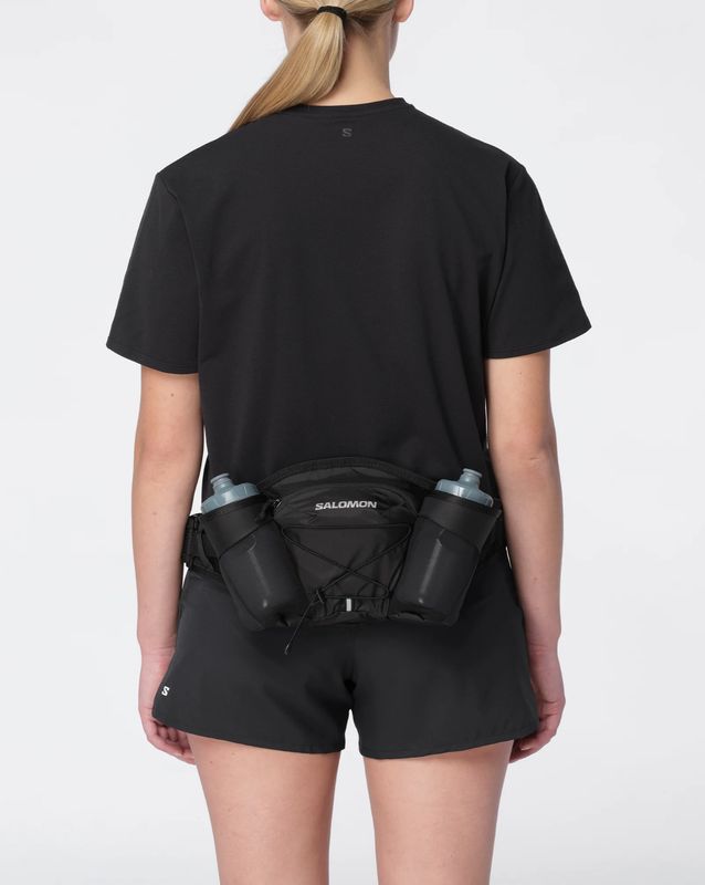 CROSS BELT 2 BOTTLES BLACK