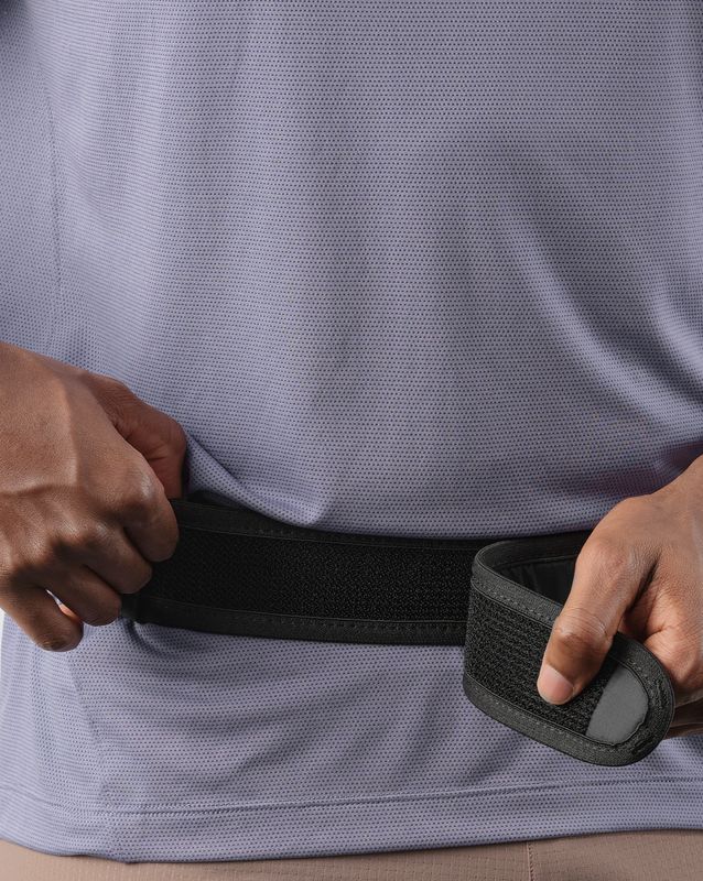 CROSS BELT 2 BOTTLES BLACK