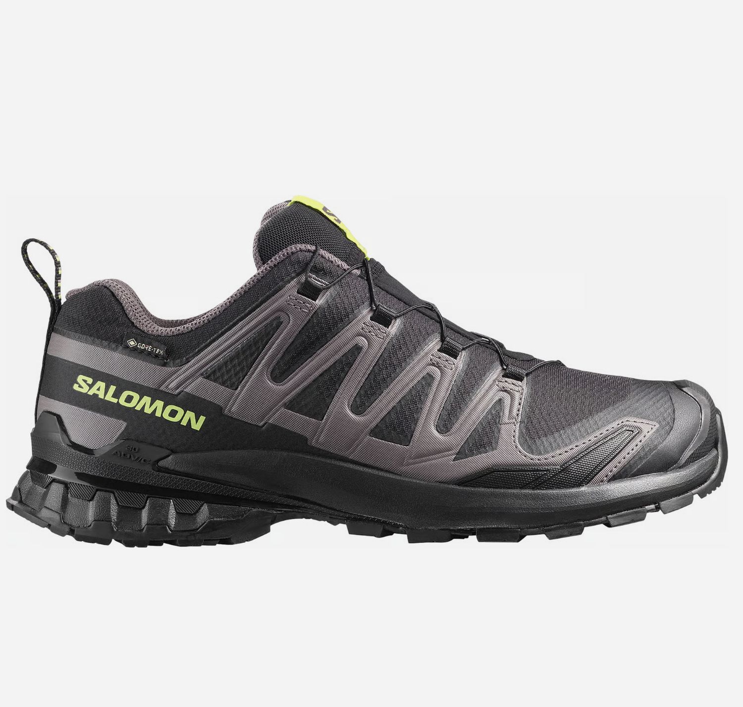 SHOES XA PRO 3D V9 GTX Black/Dark G/Acid, Size: 10.5 Men's