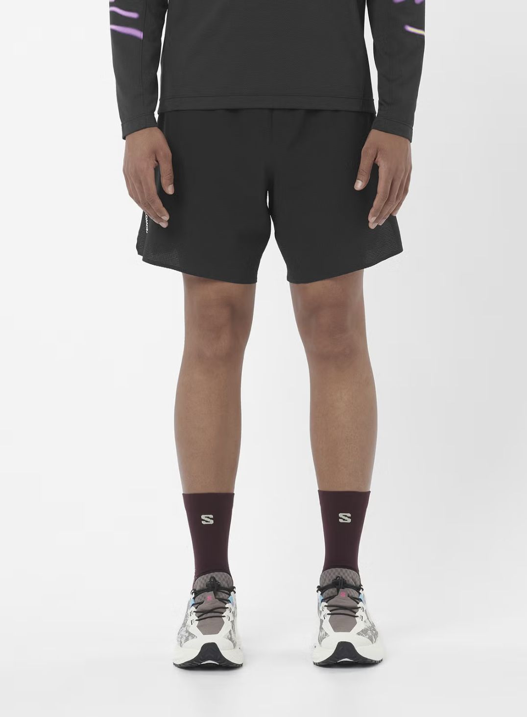 SENSE AERO SHORTS 7" M DEEP BLACK, Gender: Men, Size: L