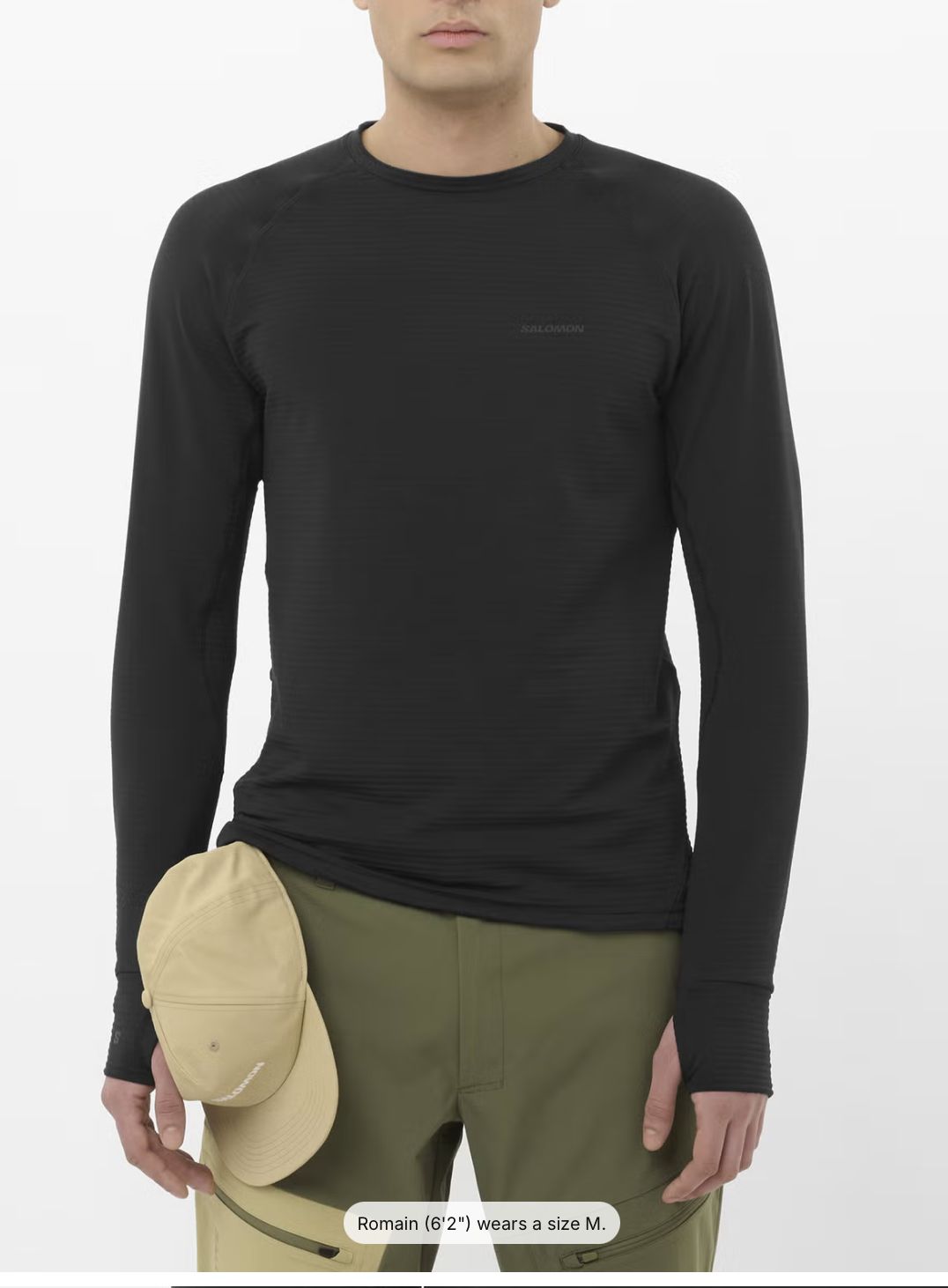 SNTIAL LIGHTWARM CN M DEEP BLACK, Gender: Men, Size: L