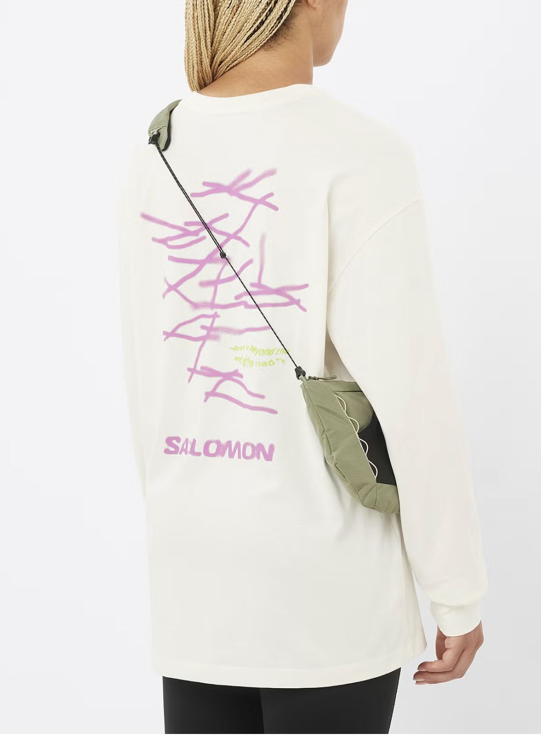 WILD RAYS LS TEE M WHISPER WHITE, Gender: Unisex, Size: XS