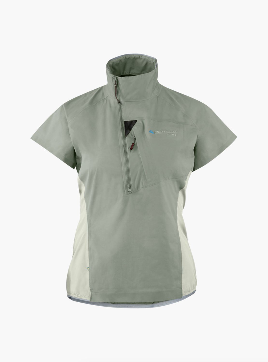 Vidre Zip SS Jacket W's, Colour: Faded Green, Size: S