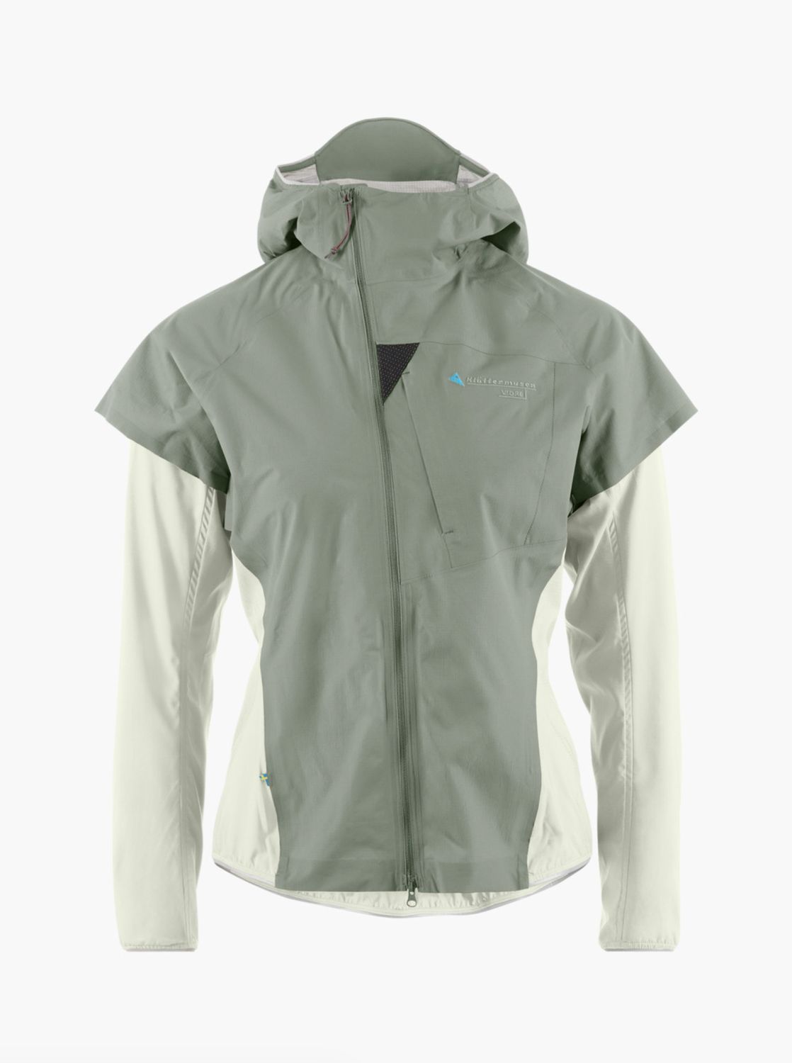 Vidre Hood Jacket W's, Colour: Faded Green, Size: S