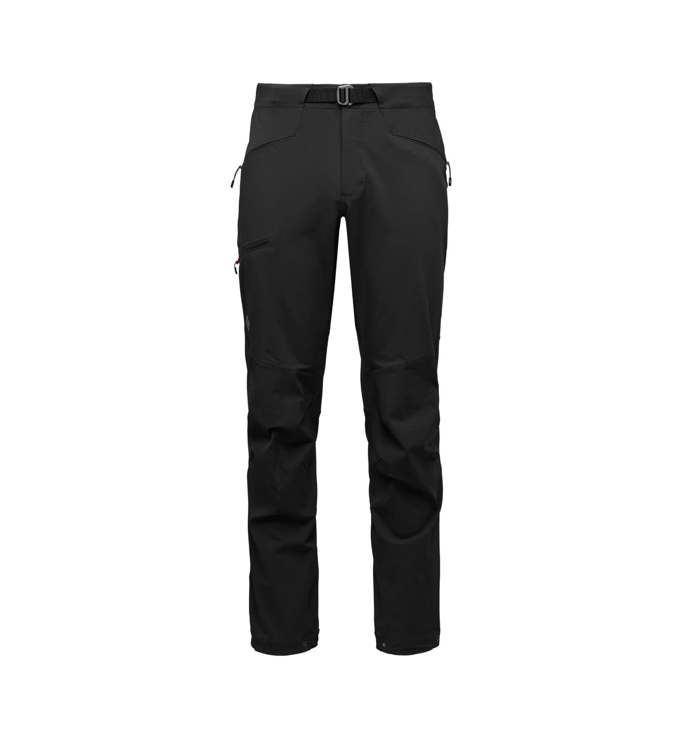 Men's Alpine Hybrid Pants, Colour: Black, Size: 30