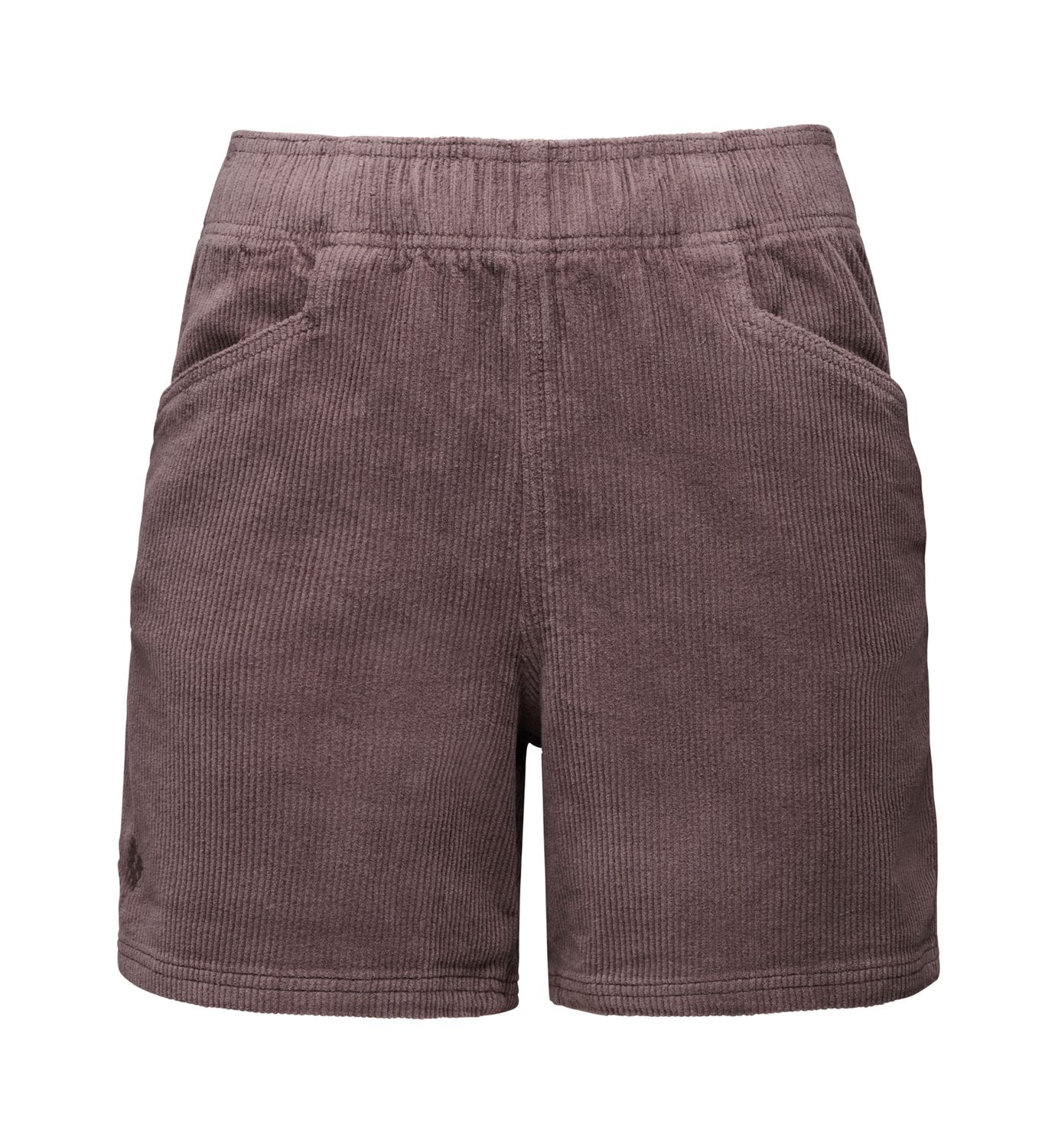 Women's Dirtbag Corduroy Shorts, Colour: Dark Mauve, Size: Small