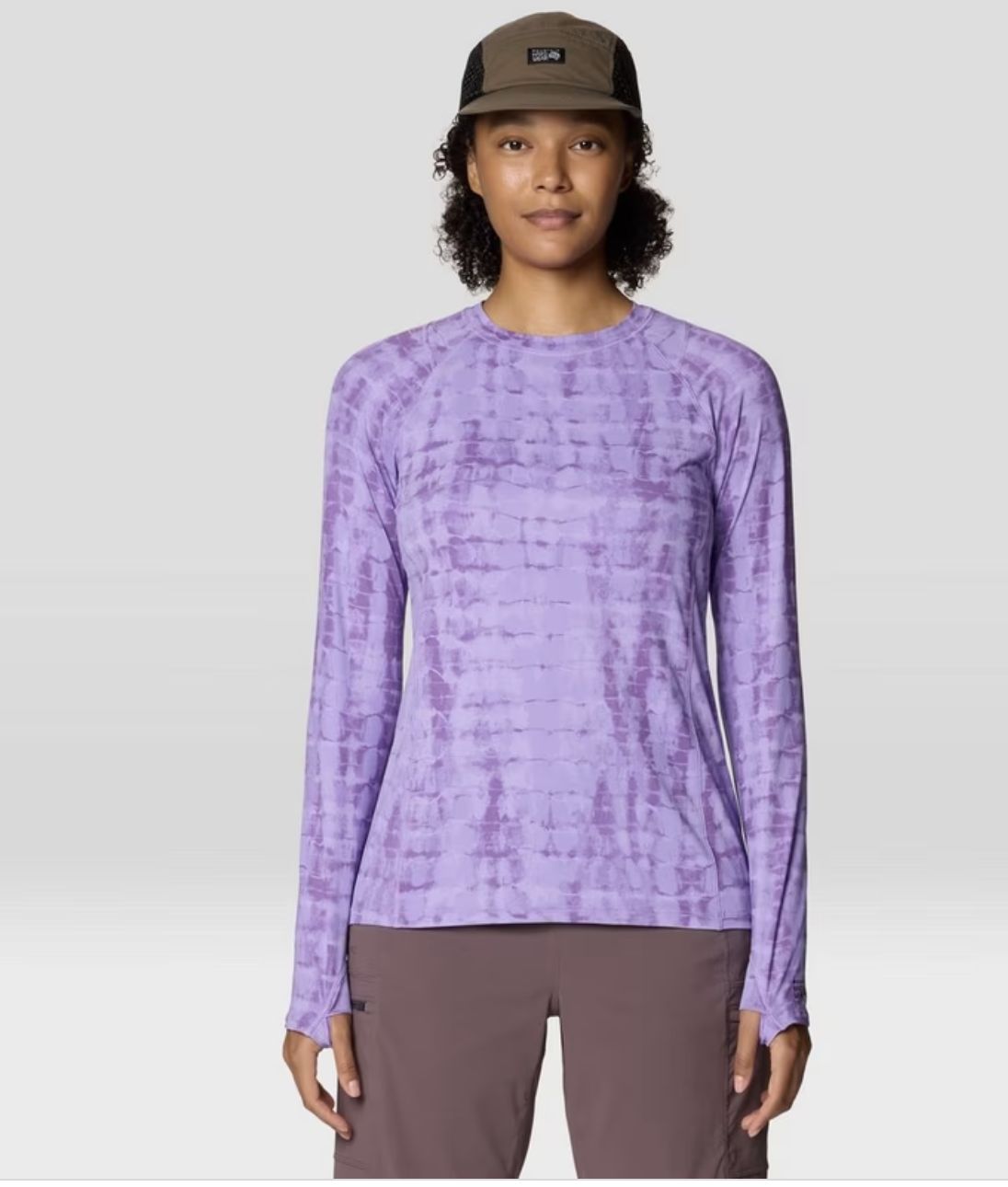 Crater Lake™ Long Sleeve, Colour: Harbor Violet P, Size: S