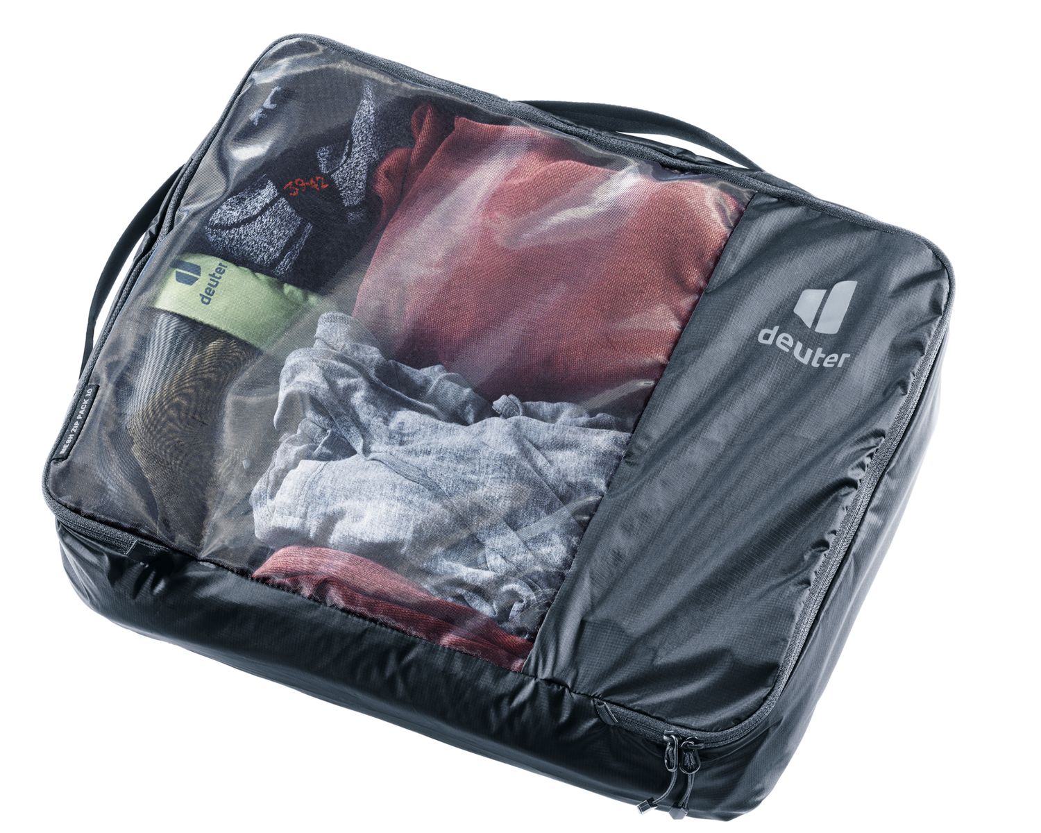 Mesh Zip Pack 10, Colour: black, Size: O/S