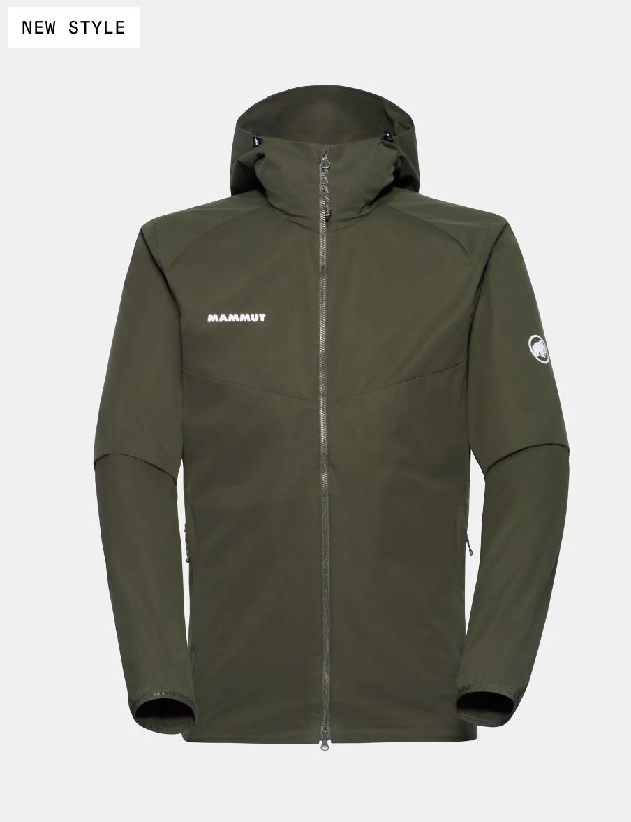 GRANITE SO Hooded Jacket Men, Color: DARK MARSH, Size: M