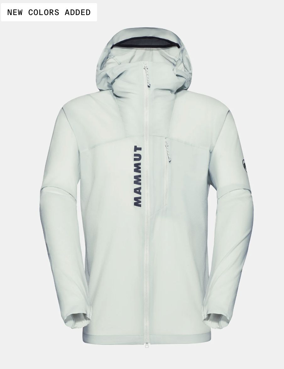 Aenergy WB Hooded Jacket Men, Colour: SILVER SAGE, Size: US M