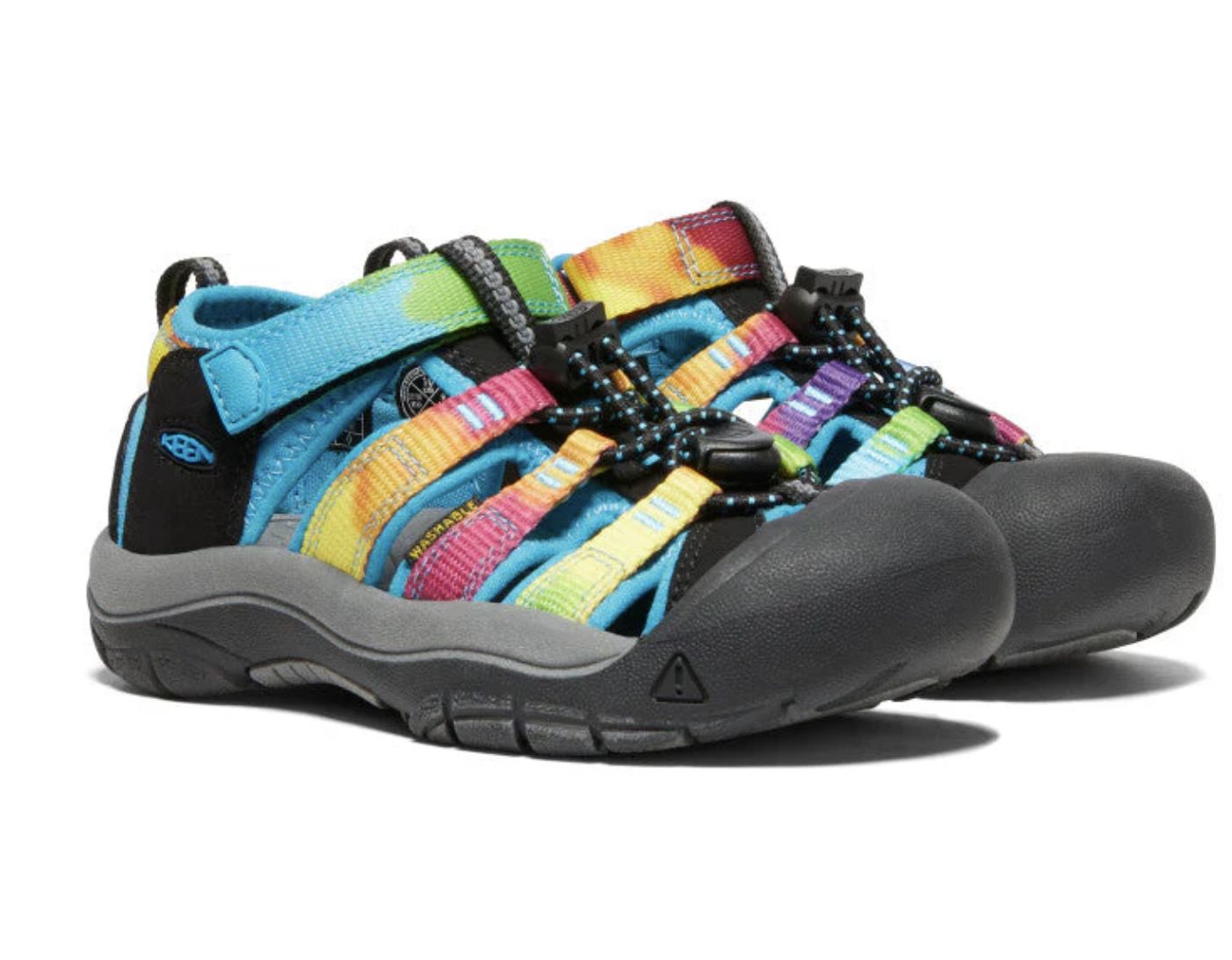 newport h2-c, Colour: rainbow tie dye, Size: 8