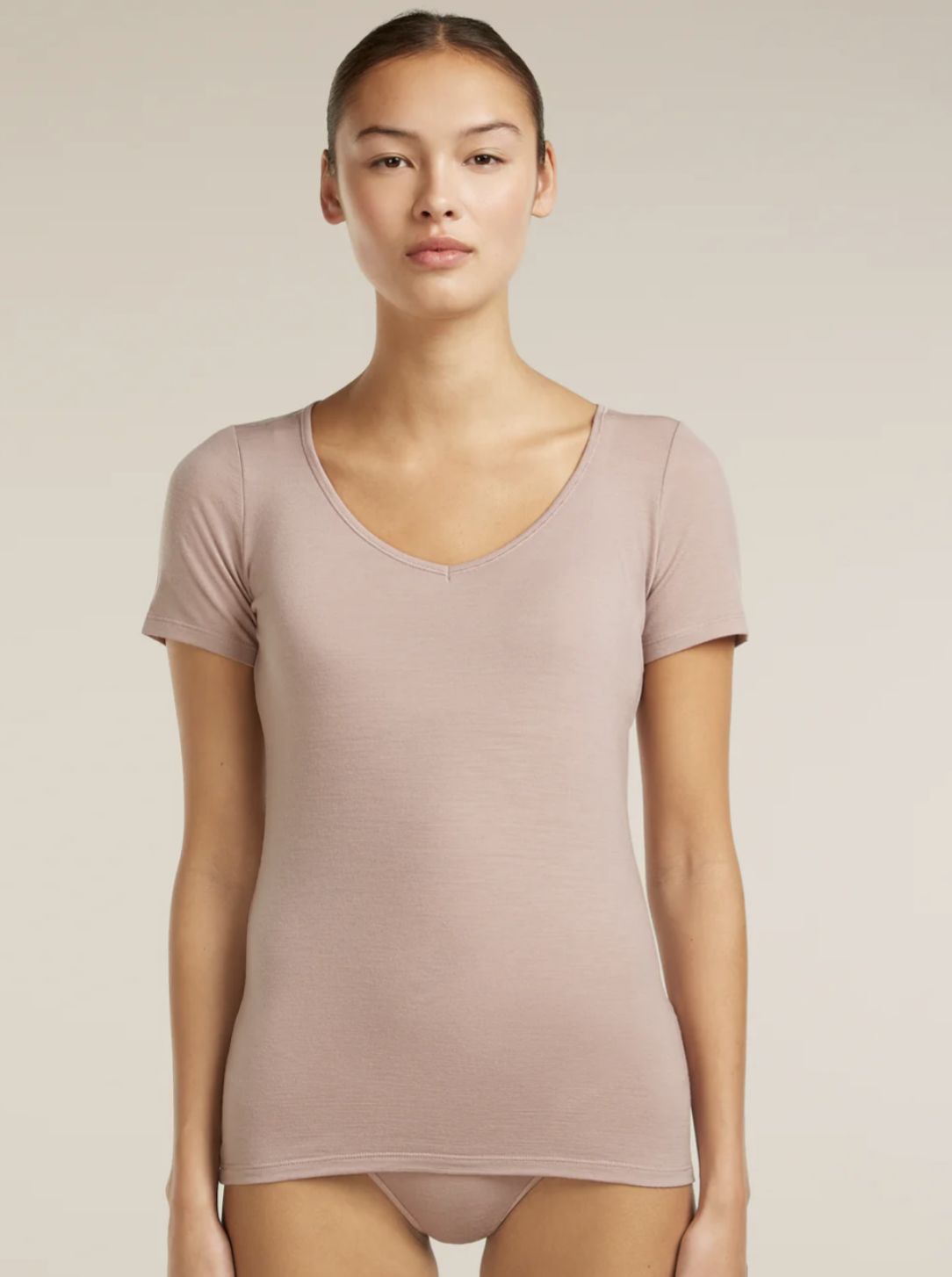 Women Merino 150 Siren SS Sweetheart, Colour: PINK QUARTZ, Size: Small