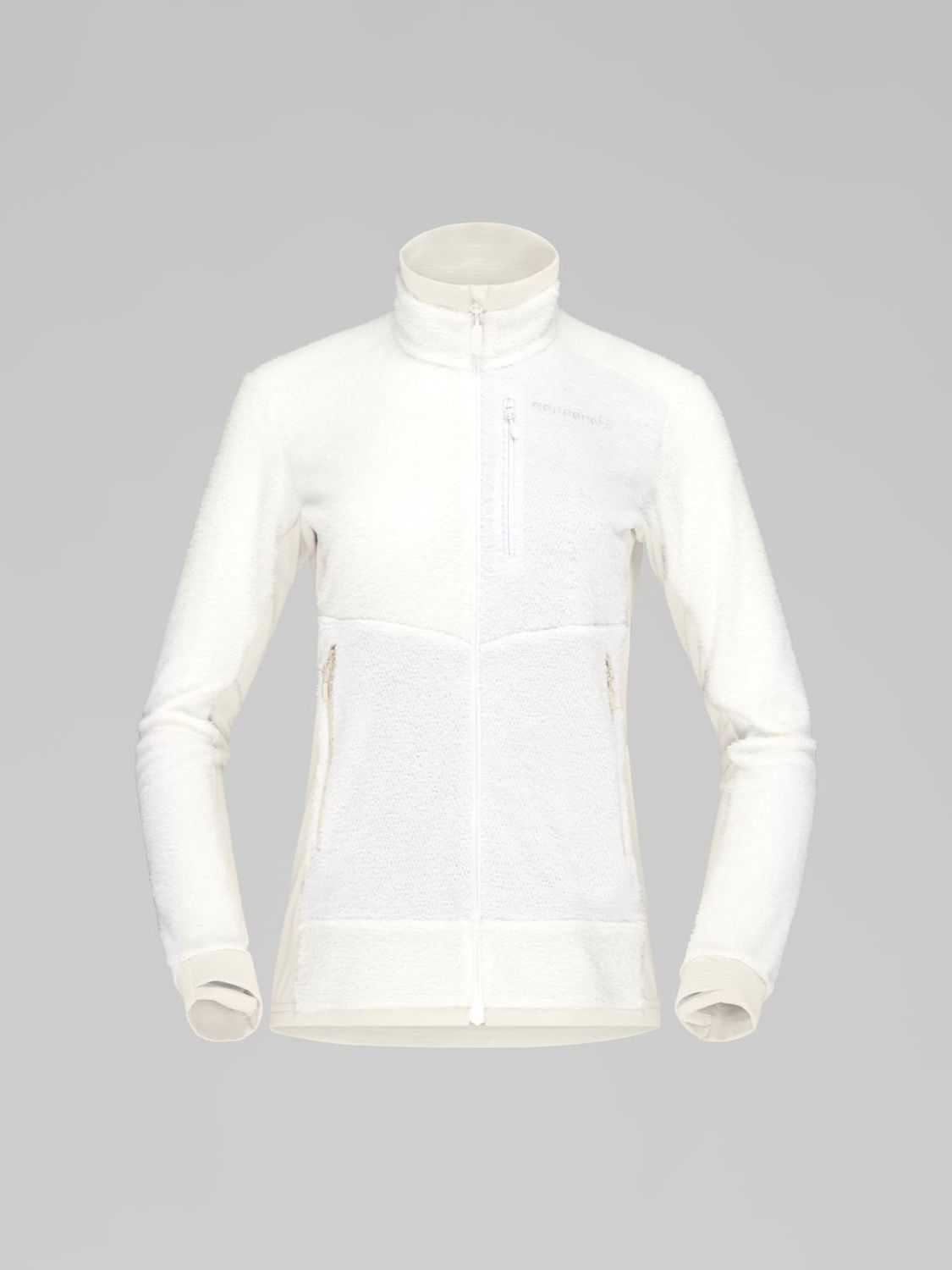 falketind warm1 active Jacket, Colour: Snow White/Oatmeal, Gender: womens, Size: L