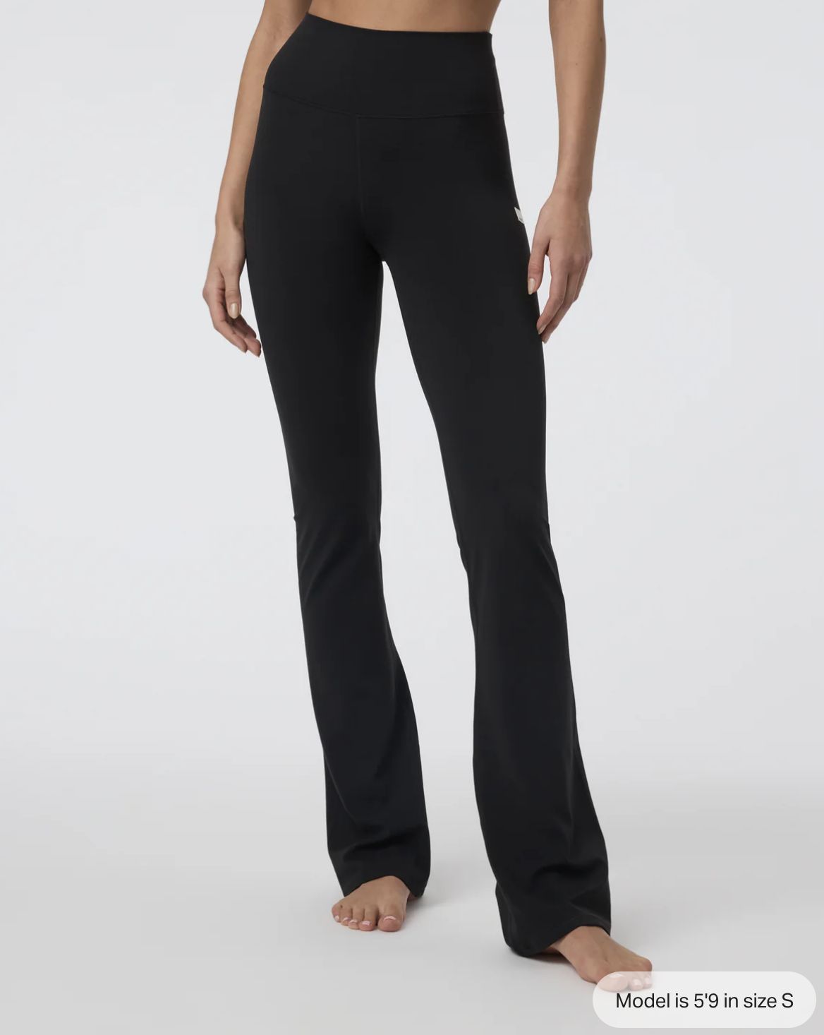 Vuori AllTheFeels Slim Flare, Colour: Black, Size: XS