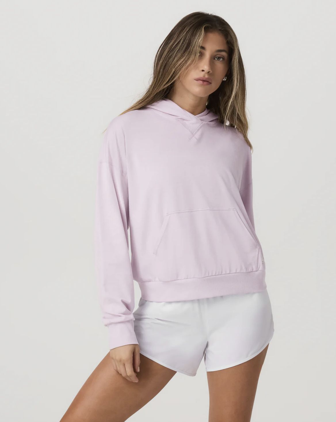 Halo Modern Pullover Hoodie, Colour: Lilac Breeze Heather, Size: S