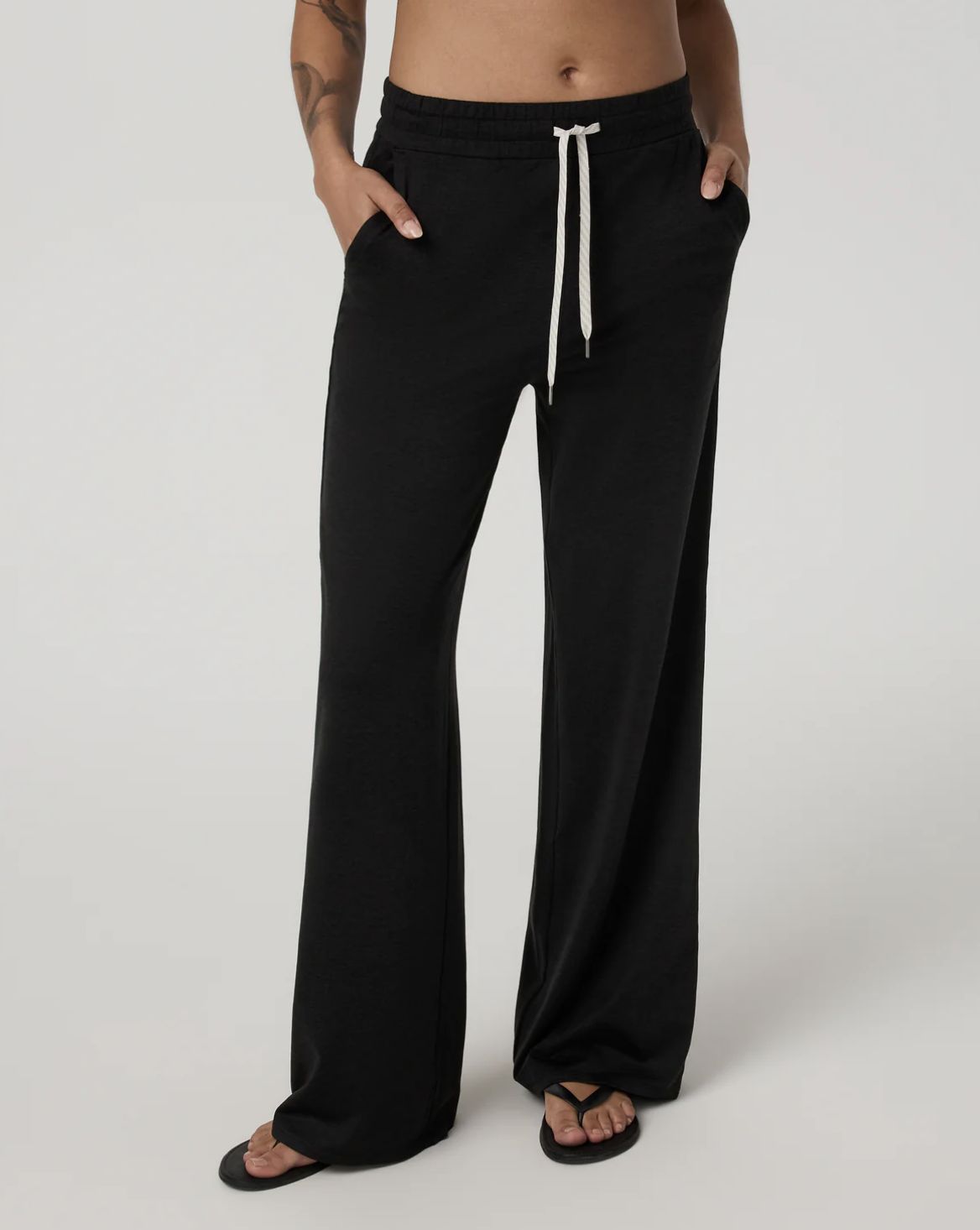 Halo Essential Wideleg, Colour: Black Heather, Size: S