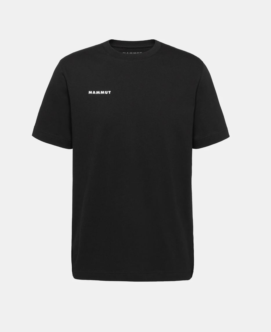 Mammut Base T-Shirt Men Mini Logo, Colour: black, Size: M