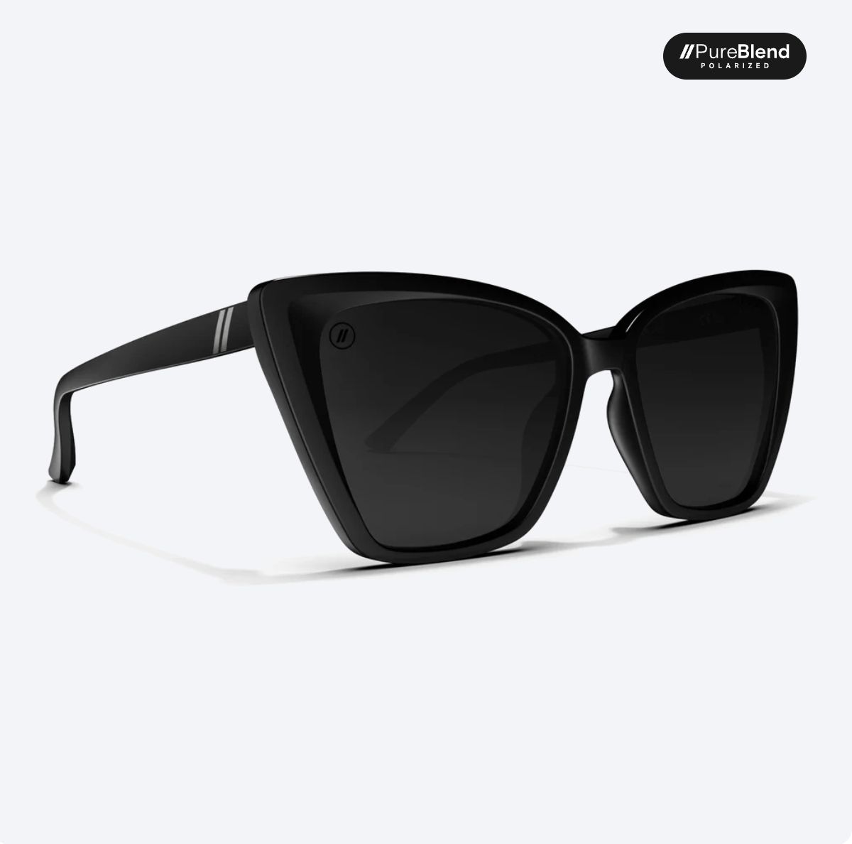 Isla, Colour: Jet Black, Frame/Lens: Black | Smoke Polarized