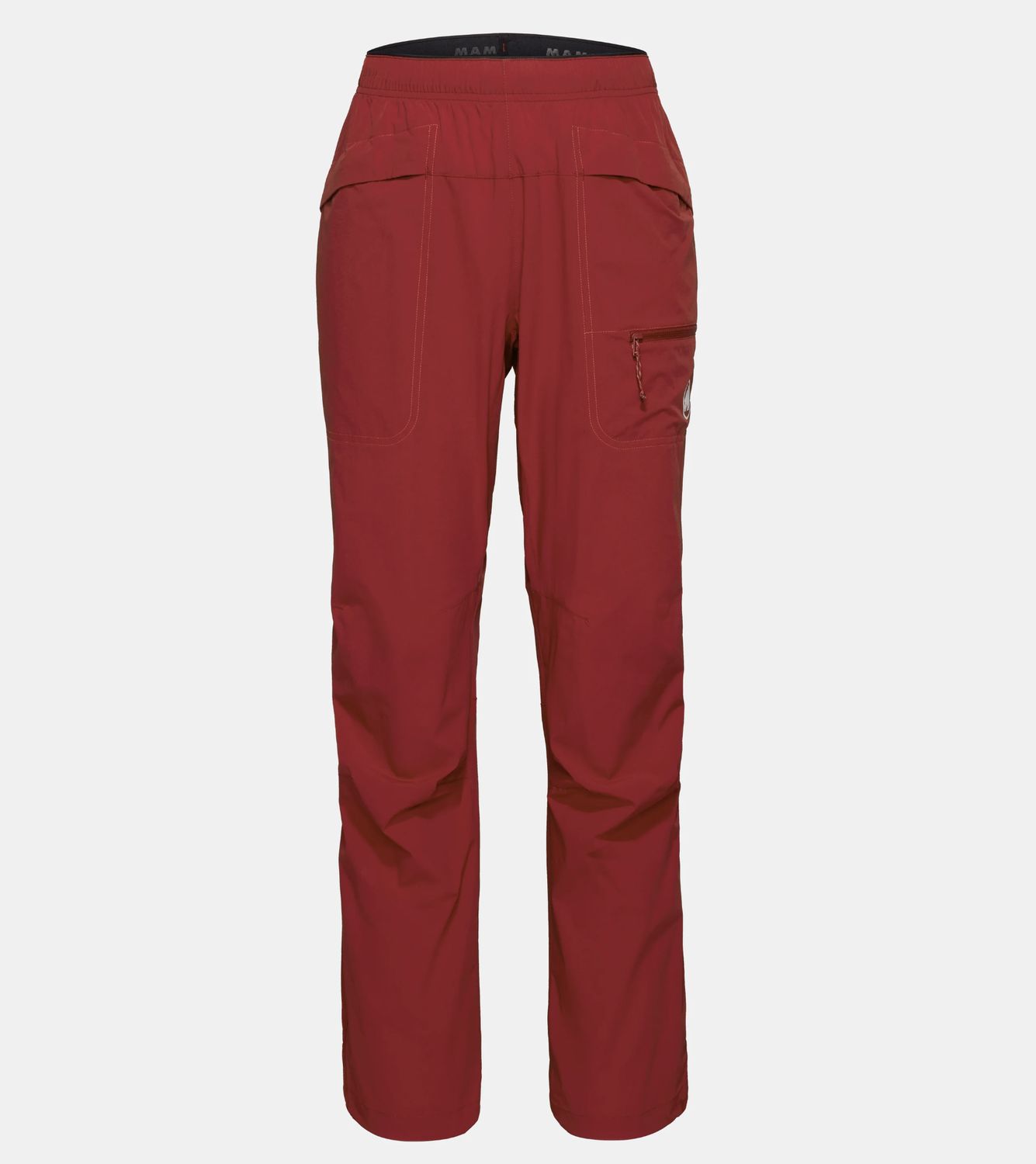 Sender Climbing Pants Women, Colour: dark mammut red, Size: US 2