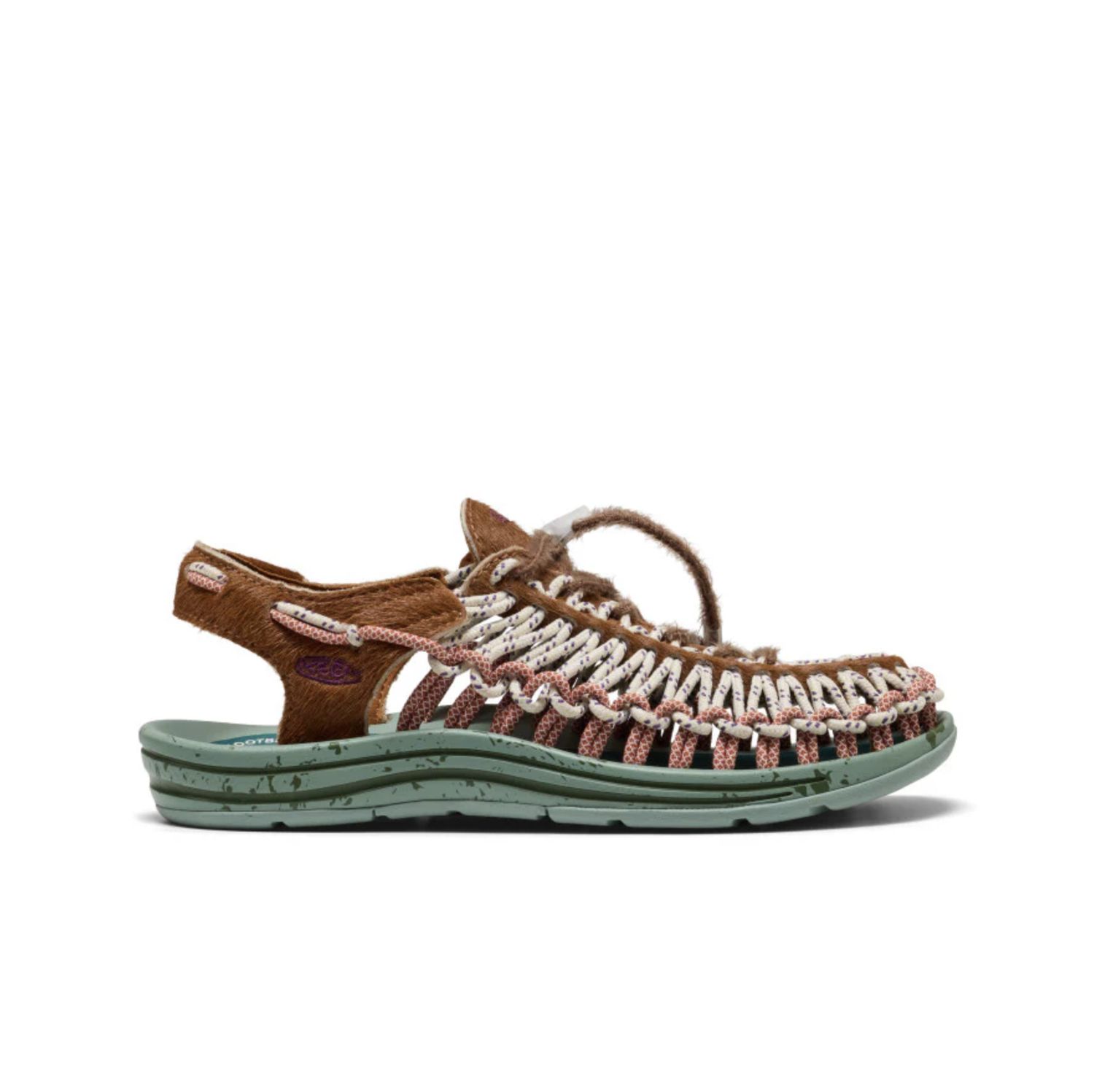 Uneek lea-x, Colour: terrain roasted pecan, Size: 5.5