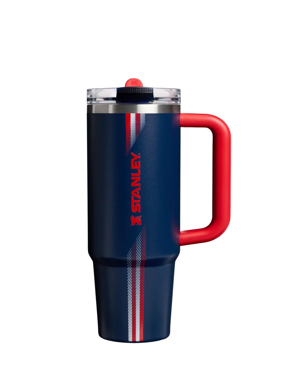 Country Collection Quencher® ProTour Flip Straw Tumbler | 30 OZ | 0.89 L, Colour: Team Navy Red