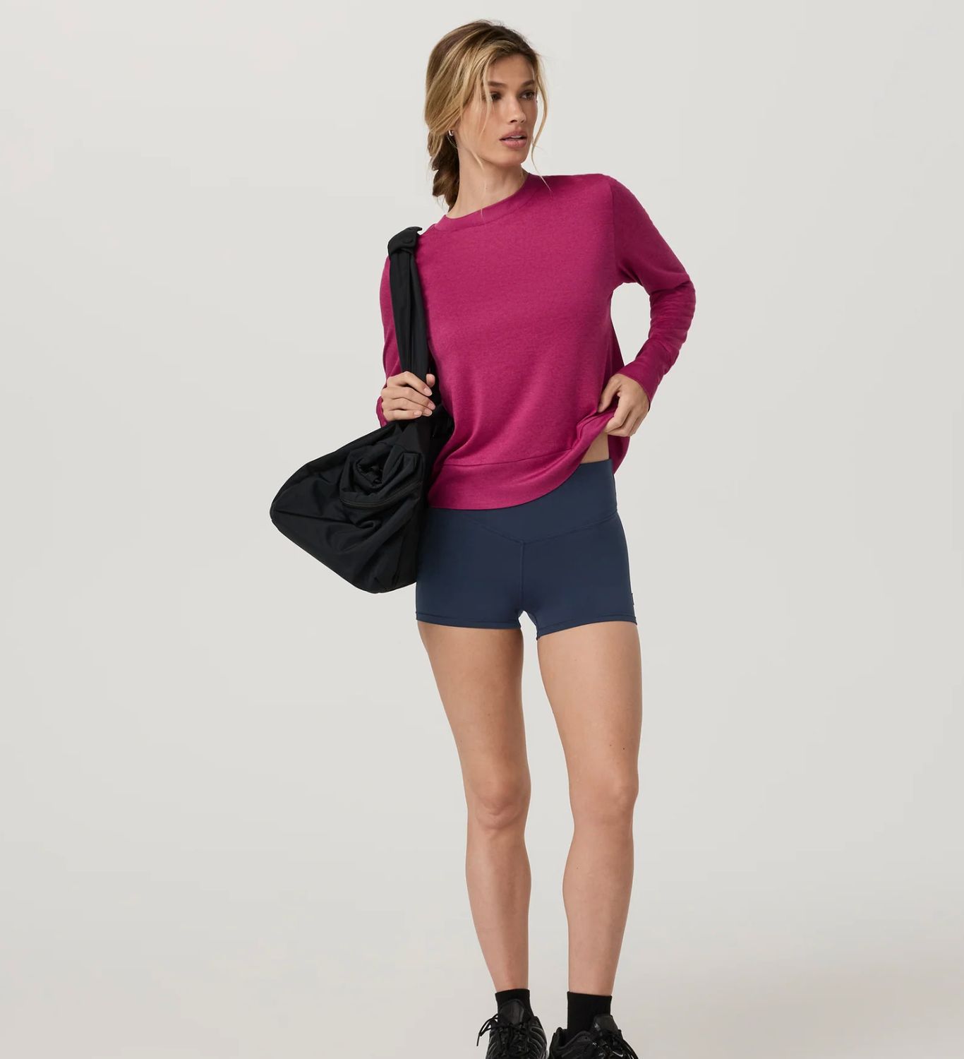 Daydream Crew, Colour: Dragonfruit Heather, Size: XS