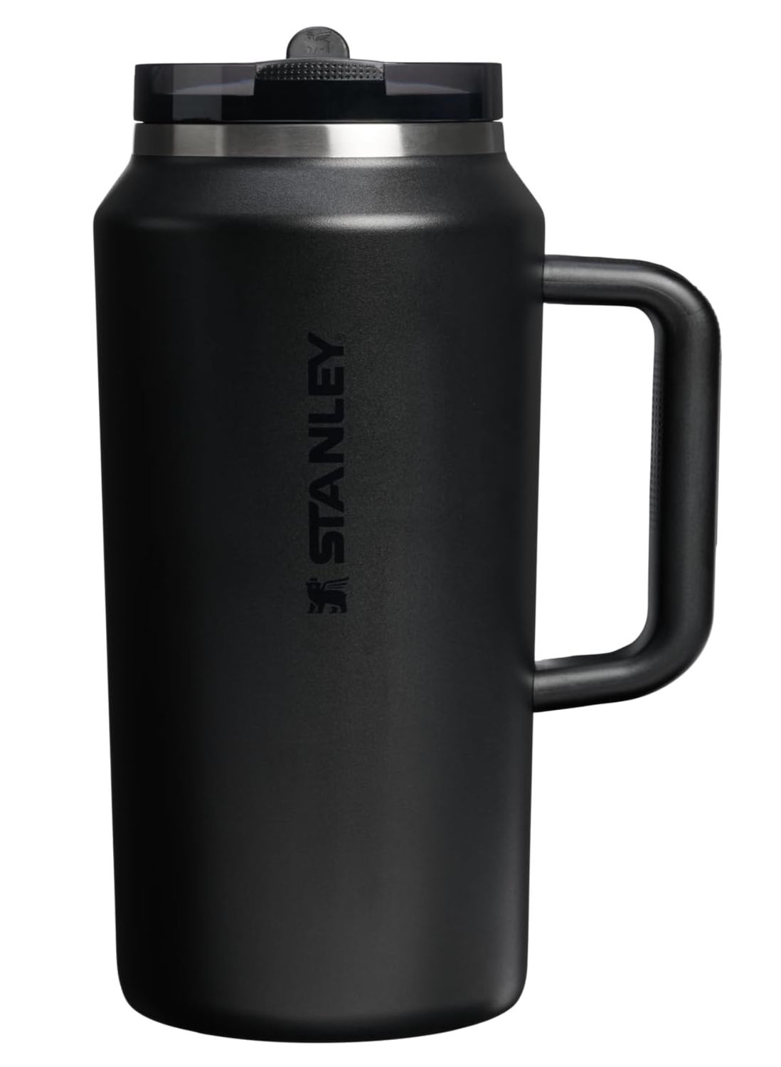 The Quencher ProTour Flip Straw Tumbler | 64 OZ | 1.90 L, Color: Black