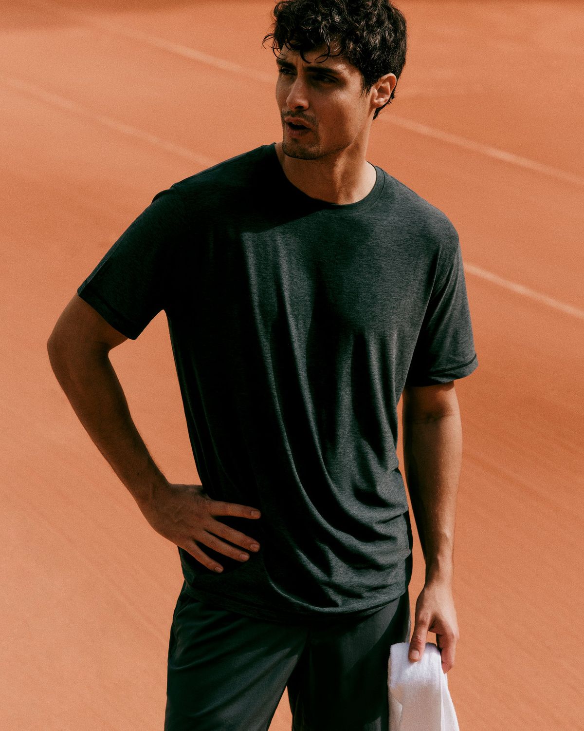Strato Tech Tee, Colour: Hemlock Heather, Size: M