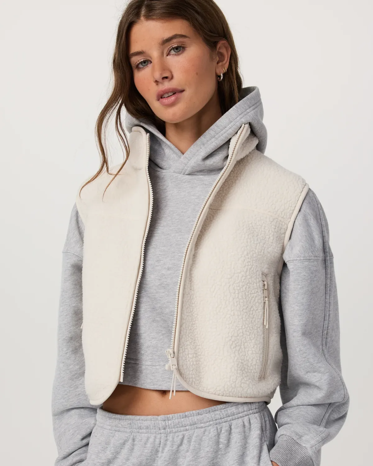 Alpine Vest, Colour: Bone, Size: S