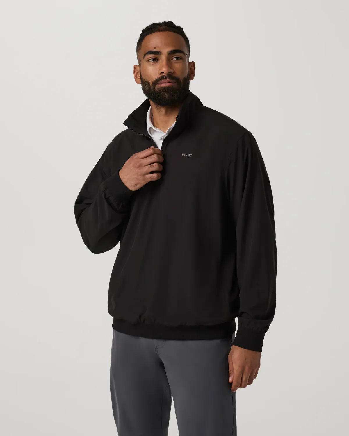 Venture 1/4 Zip, Colour: Black, Size: M