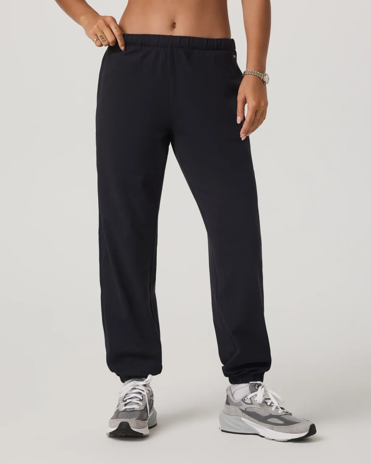Halo Modern Sweatpant, Colour: Solid Black, Size: XS