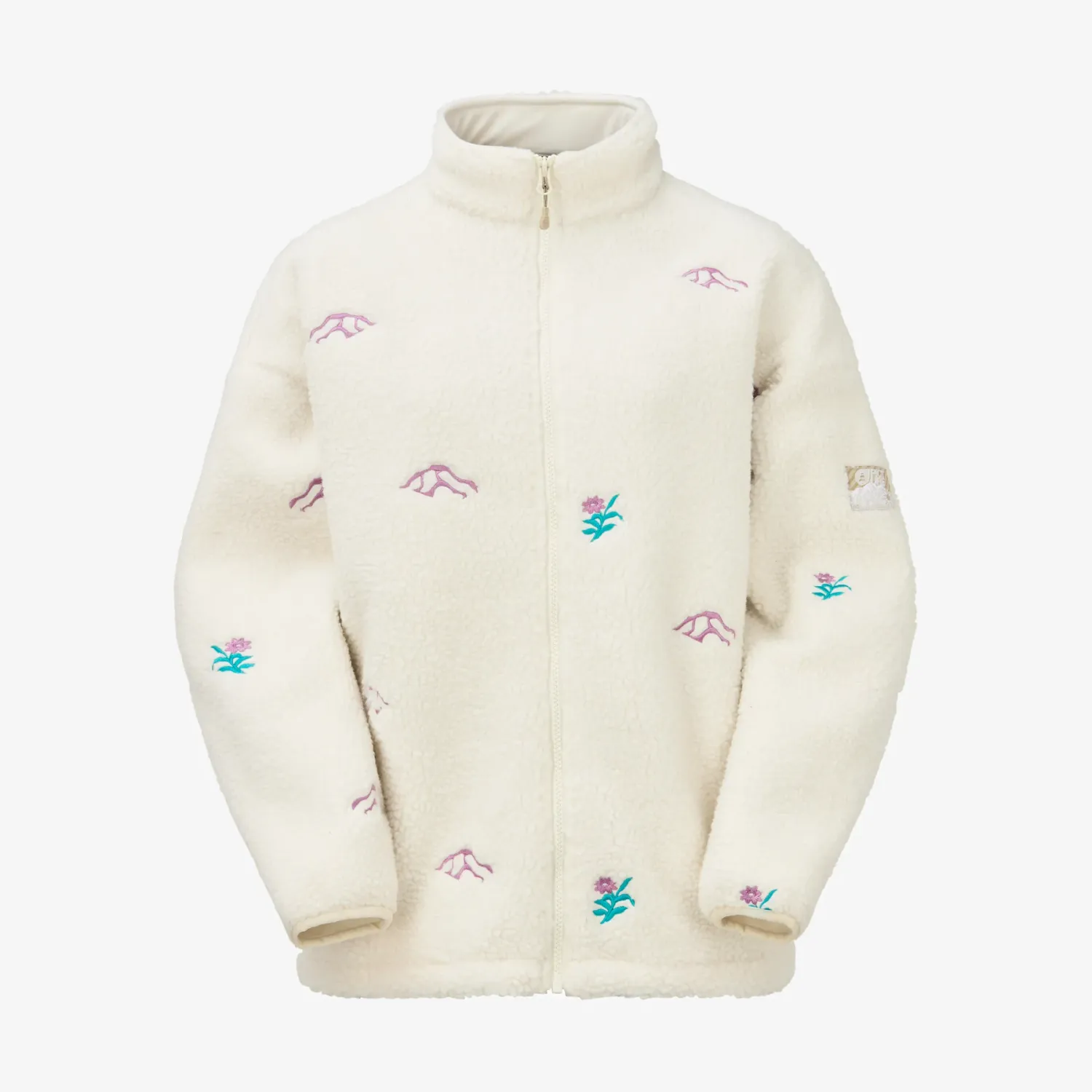 NYSS EMBRO ZIP FLEECE, Colour: A Tofu, Size: XS