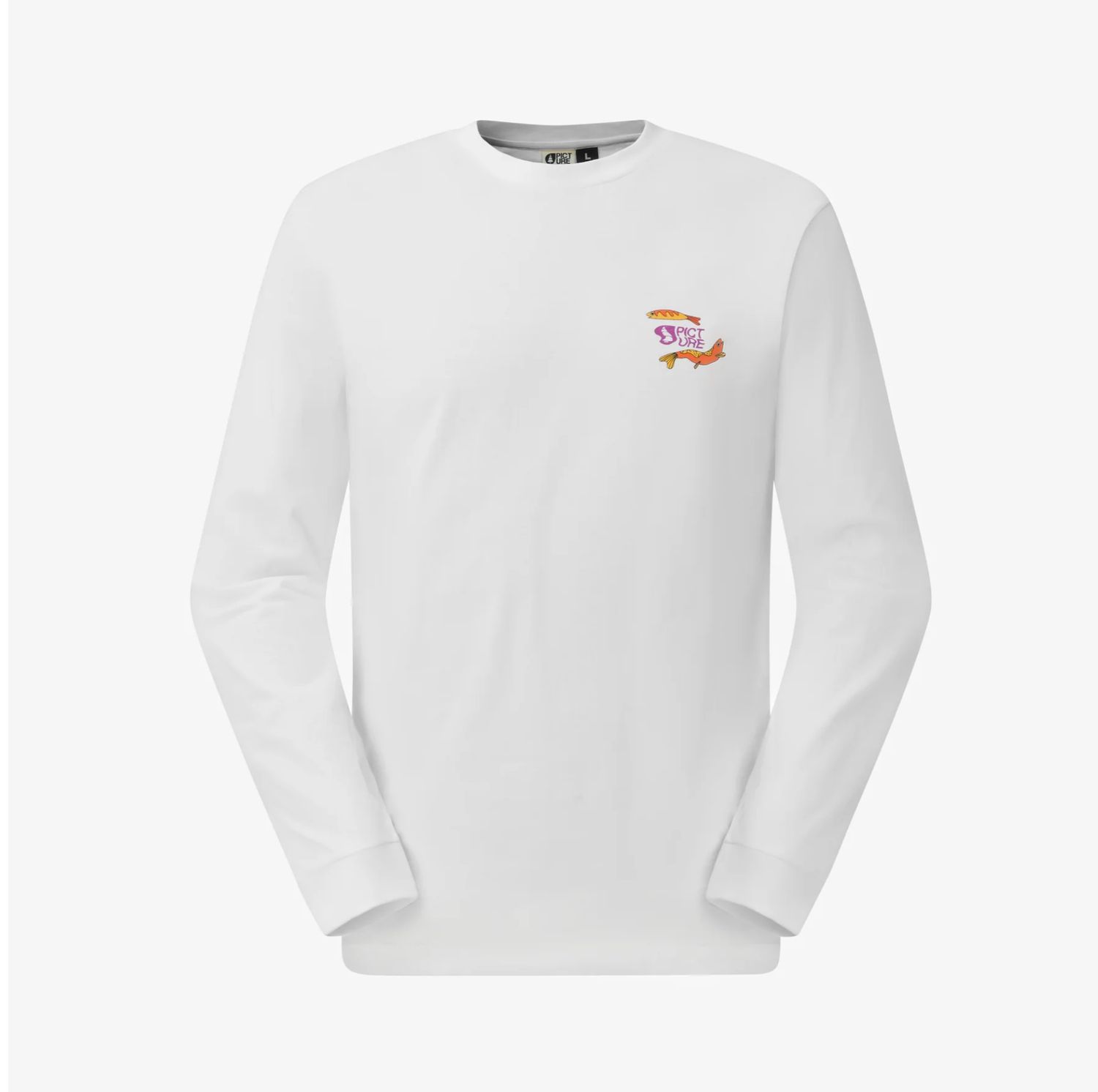 KENOMA LS TEE, Colour: A White, Size: XS