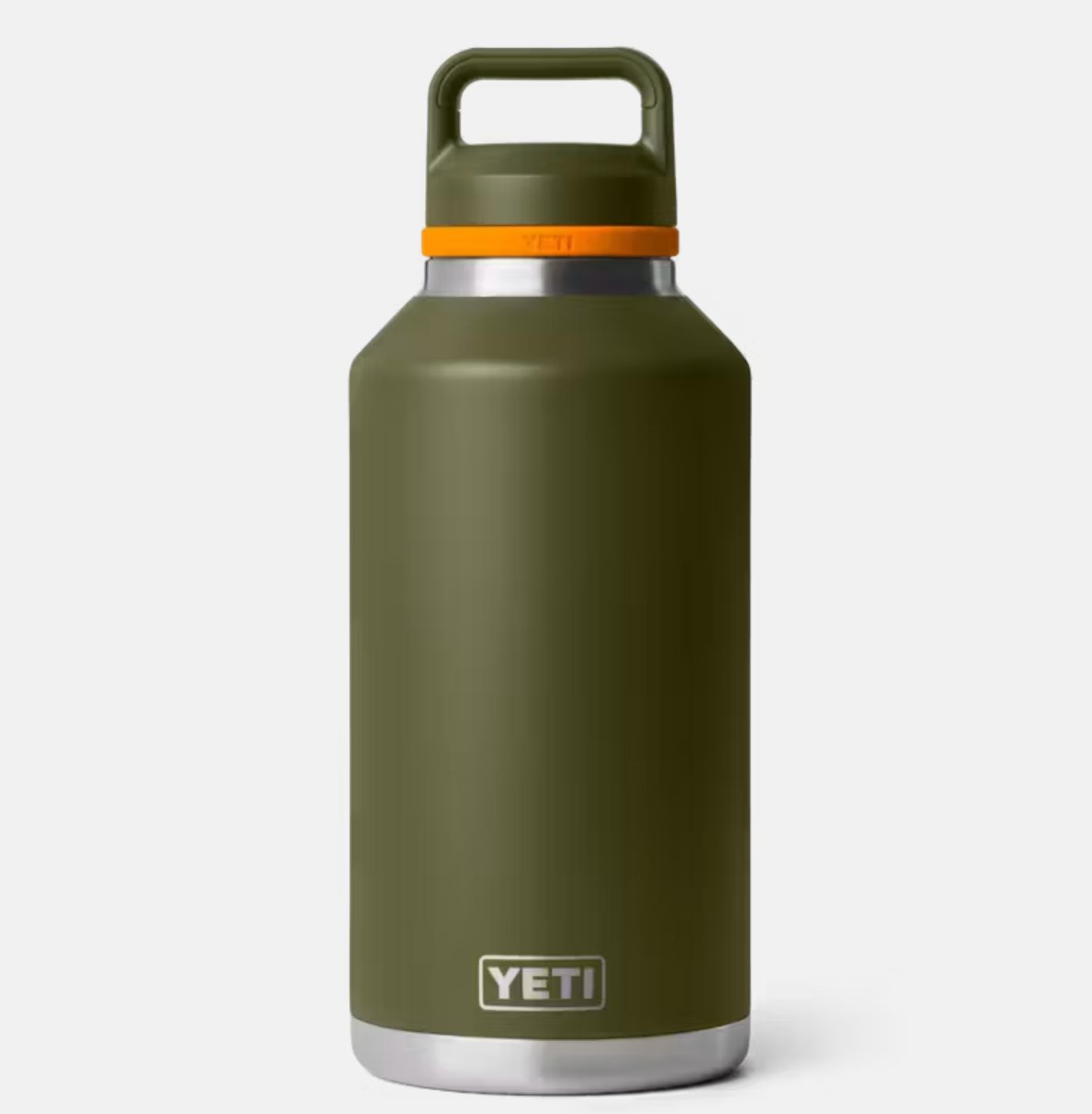 INTL RAMBLER 64 OZ C BOTTLE CHUG, Colour: OLIVE/KING CRAB ORANGE