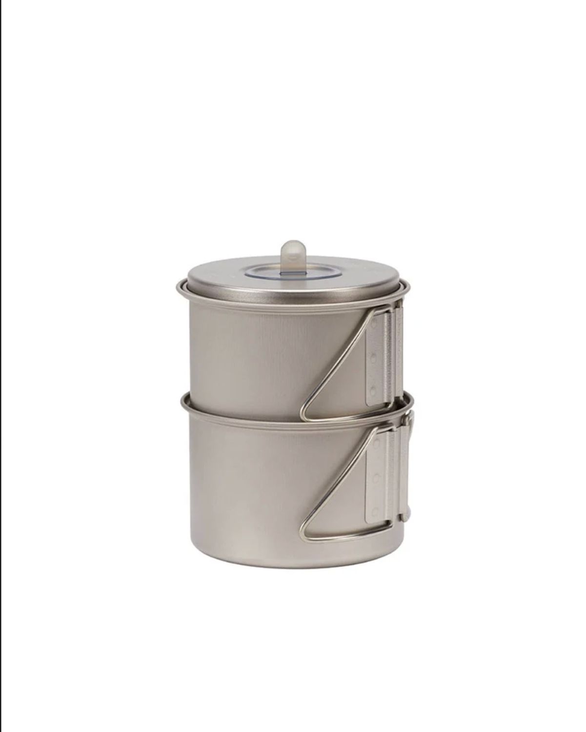 Titanium Mini Solo Cookset, Colour: Silver, Size: ONE SIZE
