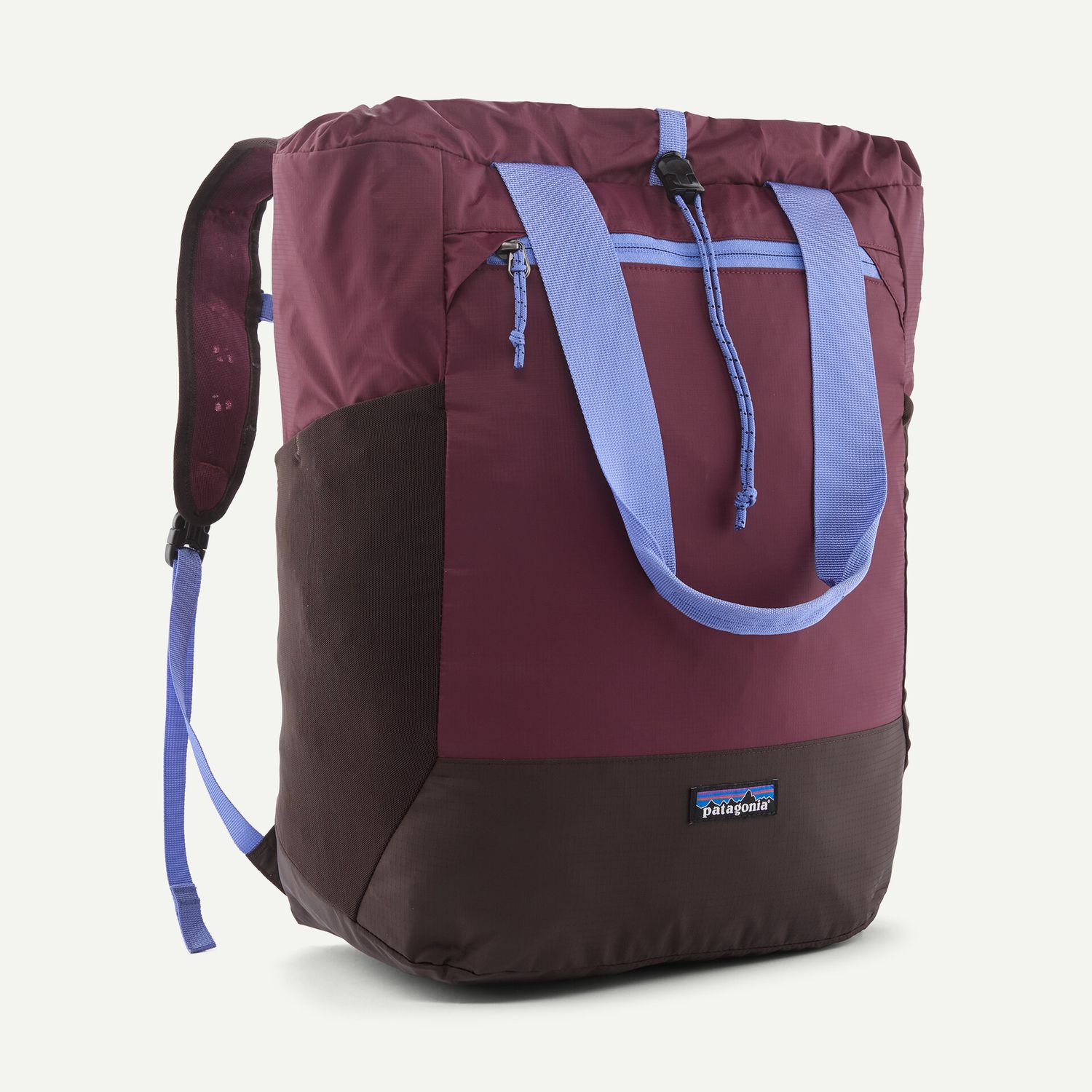 Terravia Tote Pack, Colour: Berry Fig, Size: ALL