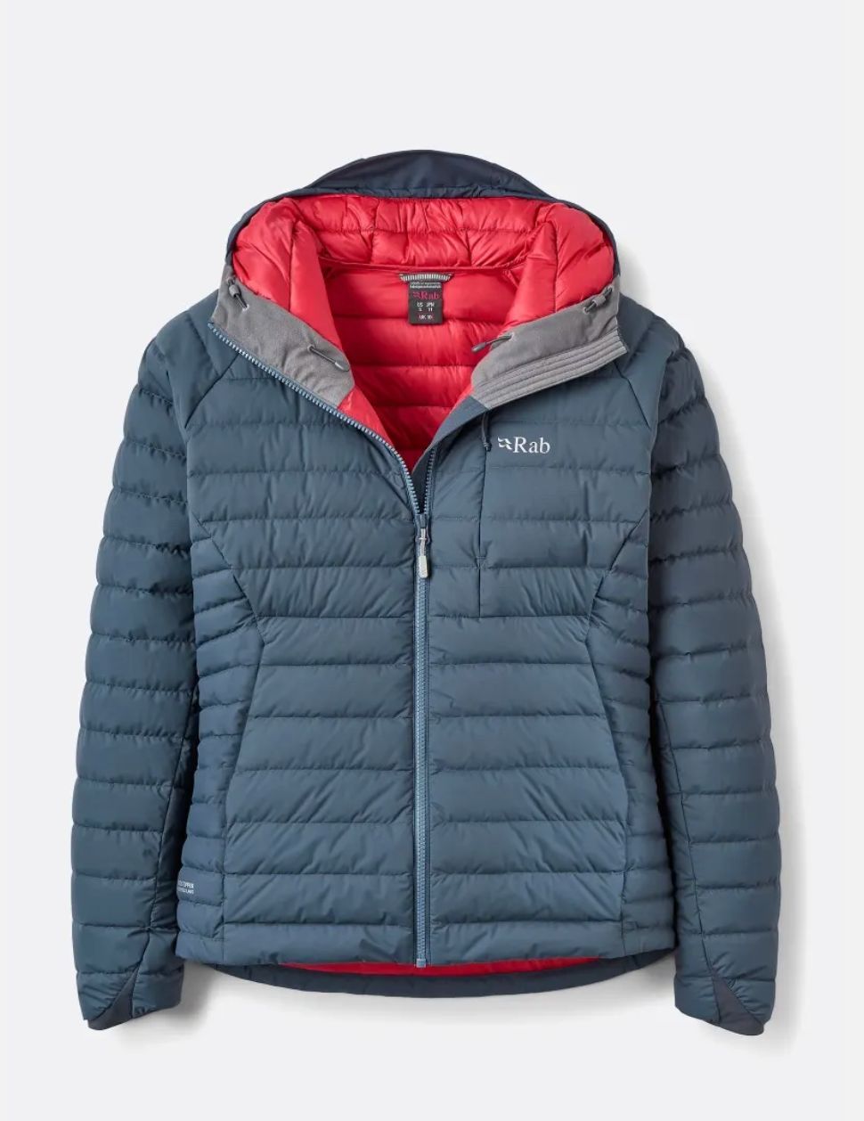 Microlight Windstopper Hoody Wmns, Colour: Steel, Size: 10/S