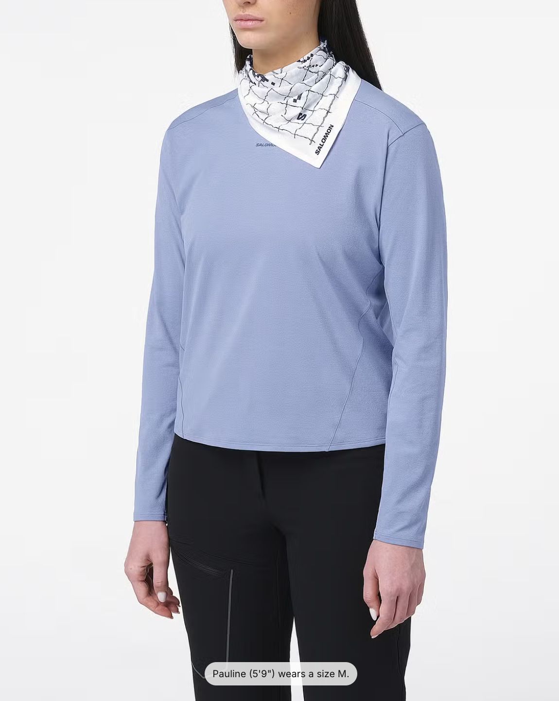 TRACKLINE LS TEE W TEMPEST, Gender: Women, Size: L