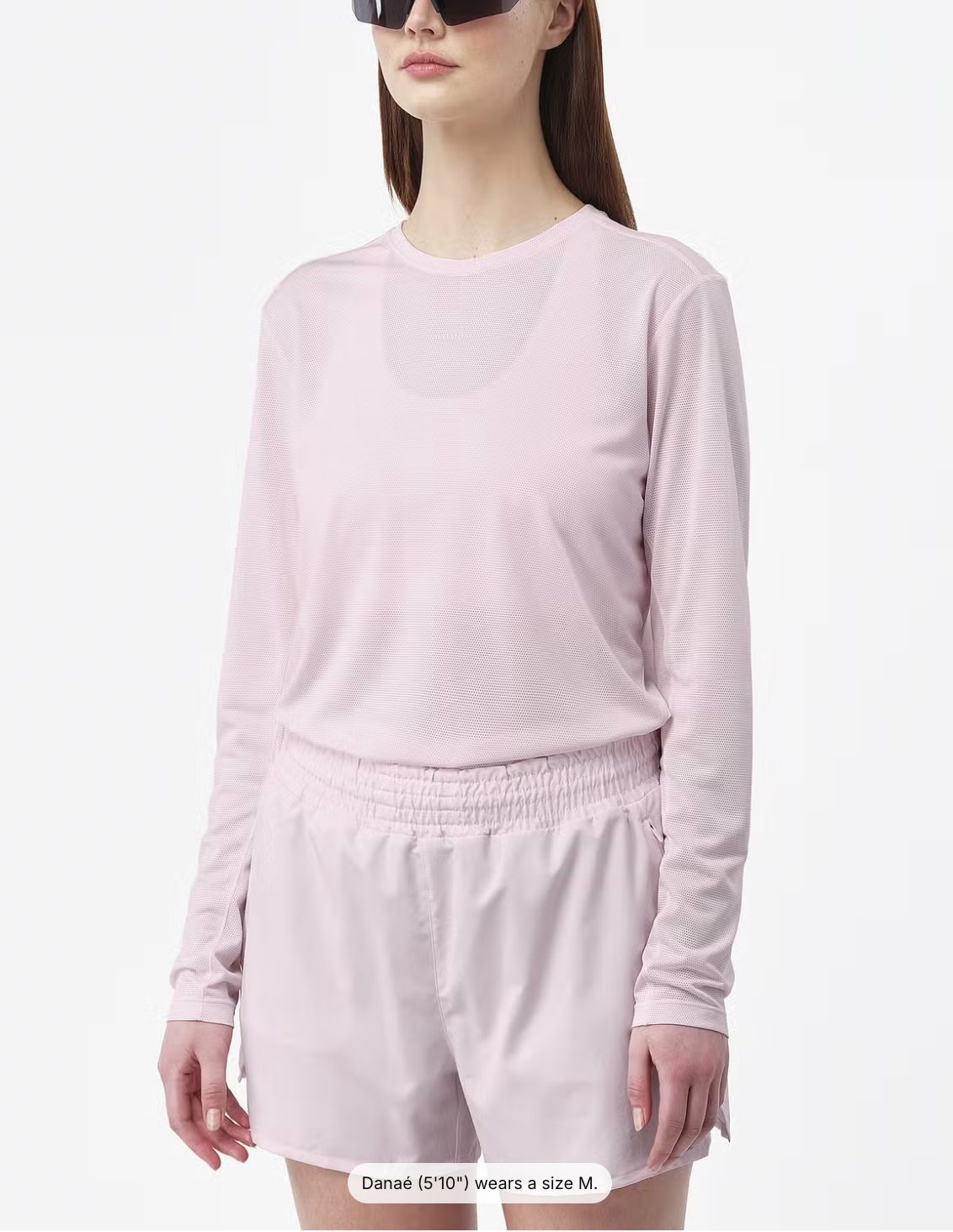 SHKout CORE LS TEE W ICY PINK, Gender: Women, Size: L