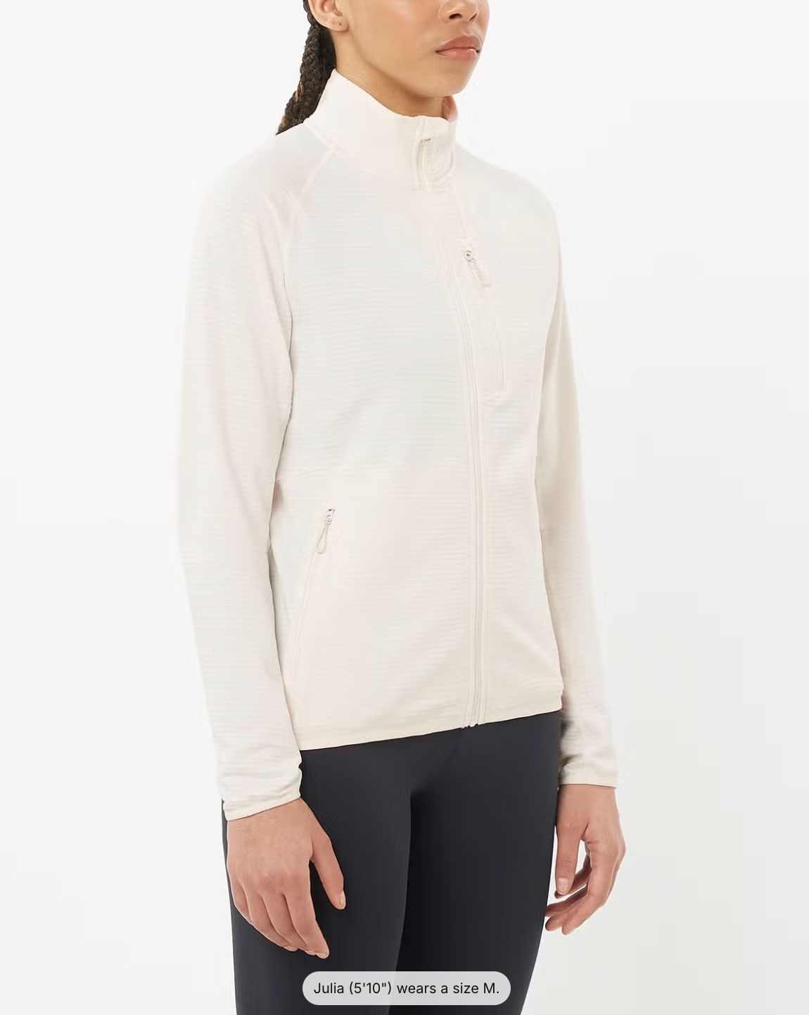 SNTIAL LIGHTWARM FZ W WHISPER WHITE, Gender: Women, Size: L