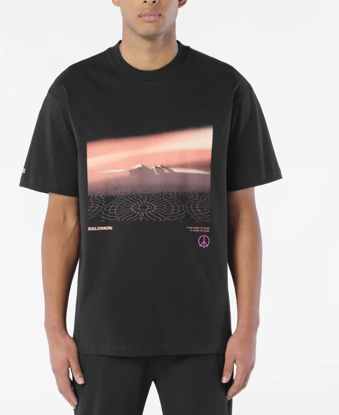 SHORTNEY SS TEE U DEEP BLACK, Gender: Unisex, Size: L
