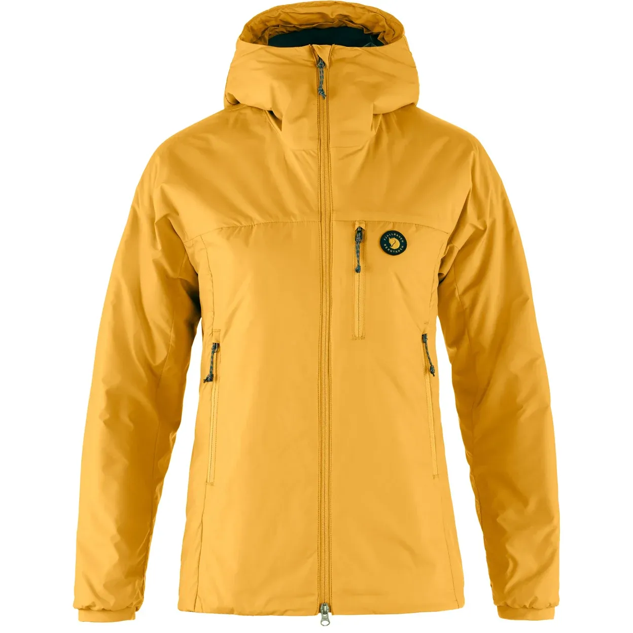 Bergtagen 60 Insulation Jkt W, Colour: Mustard Yellow-Mountain Blue, Size: XS